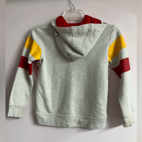 NFL Team Apparel KC Chiefs Pullover Hoodie, Youth Small, White/Red/Yellow - Picture 2 of 6